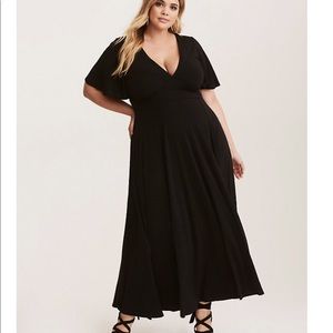 Torrid size 3 flutter maxi dress bnwt